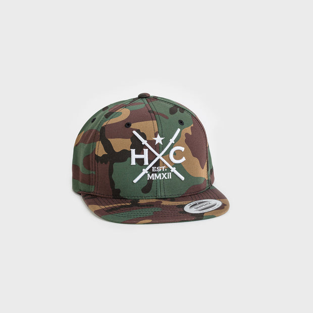 HERO ATHLETIC DEPT. HERALDRY 110 SNAPBACK - CAMO